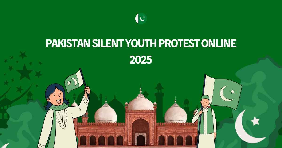 Pakistan Silent Youth Protest Online 2025